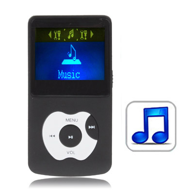 2GB MP3 Player with LCD Screen, Speaker (Black)